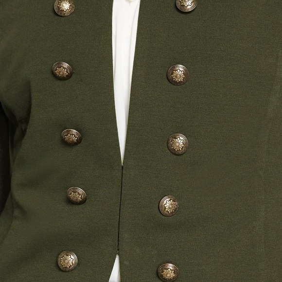 ModCloth Small Military Jacket - Picture 3 of 5